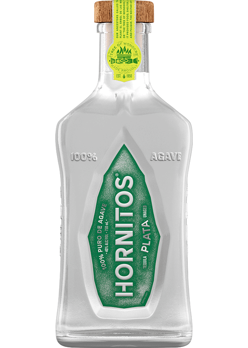 HORNITOS TEQ PLATA 80 750ML