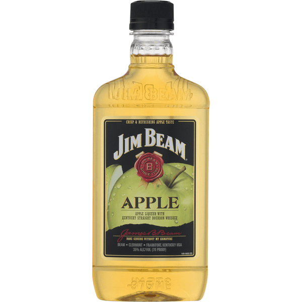JIM BEAM BOURBON APPLE 65 375ML