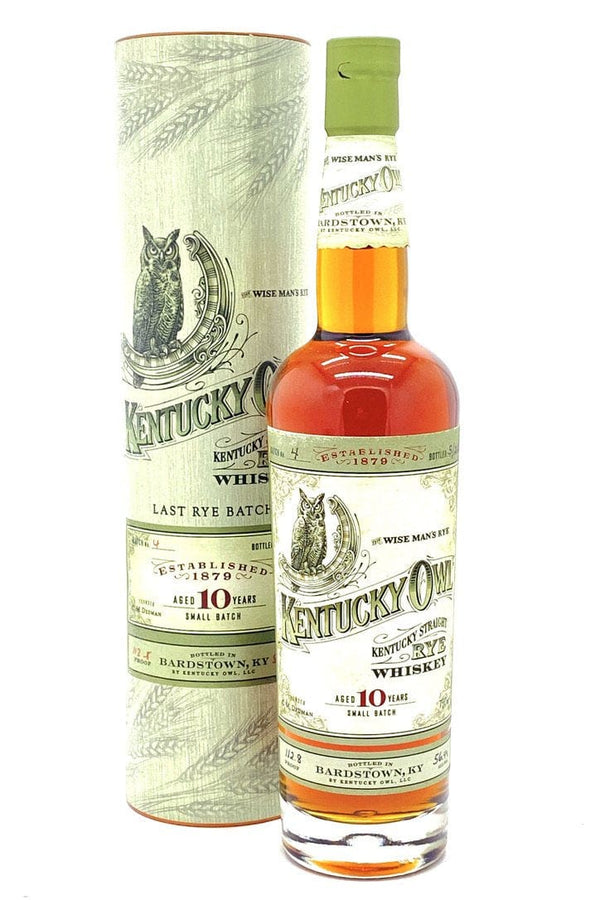 KENTUCKY OWL STRAIGHT RYE NO.4 750ML