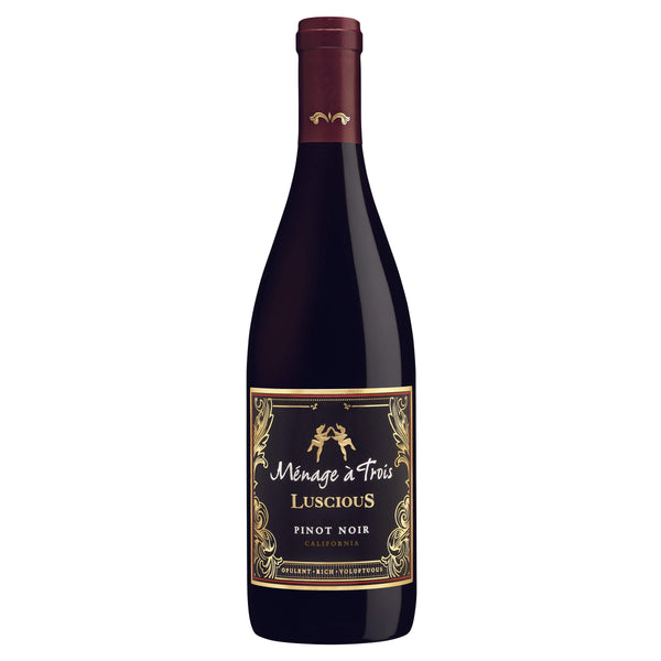 MENAGE A TROIS PINOT NOIR LUSCIOUS 750ML