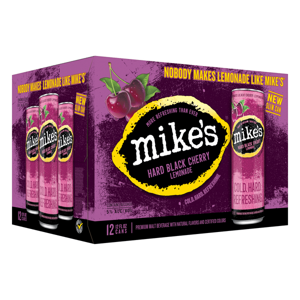 MIKE'S HARD BLACK CHERRY 12PK