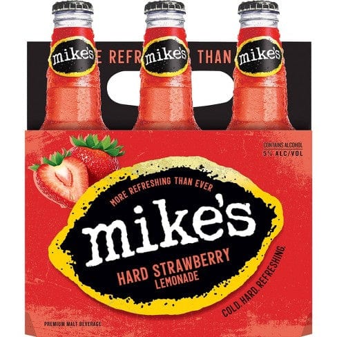 MIKE'S STRAWBERRY LEMONADE - 6pk BTL 11.2oz