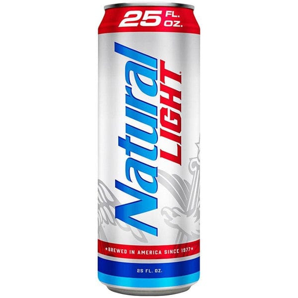 NATURAL LIGHT -25oz CAN