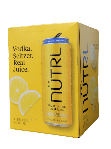 NUTRL CLASSIC LEMONADE 4PK