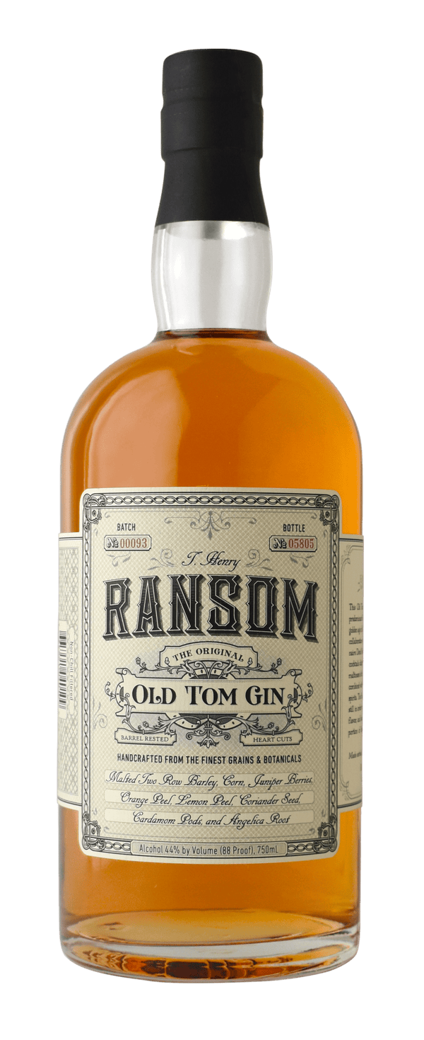 RANSOM OLD TOM GIN 750ML