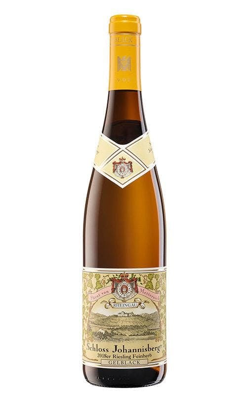 SCHLOSS JOHANNISBERG RIESLING FEINHERB GELBLACK 750ML