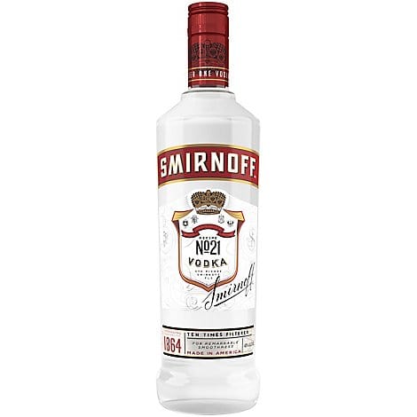 SMIRNOFF GLASS BTL 750ML