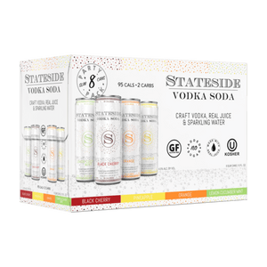 STATESIDE VODKA SODA 8PK