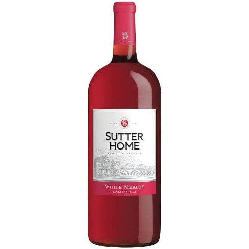 SUTTER HOME WHITE MERLOT 1.5L