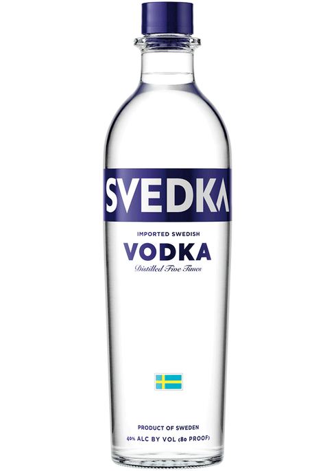 SVEDKA VODKA 80 750ML
