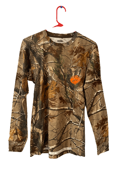 T SHIRT CAMO LONG SLEEVE / Small