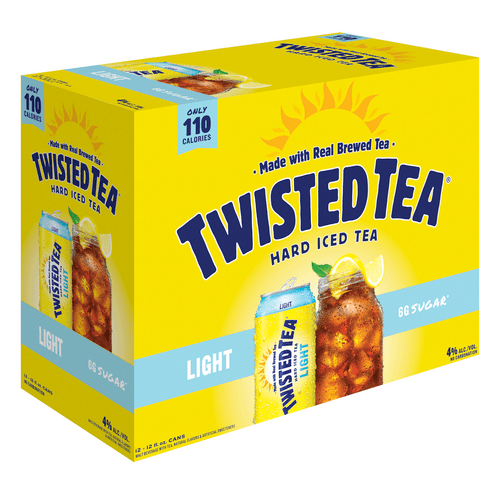 TWISTED TEA LIGHT 12PK CAN