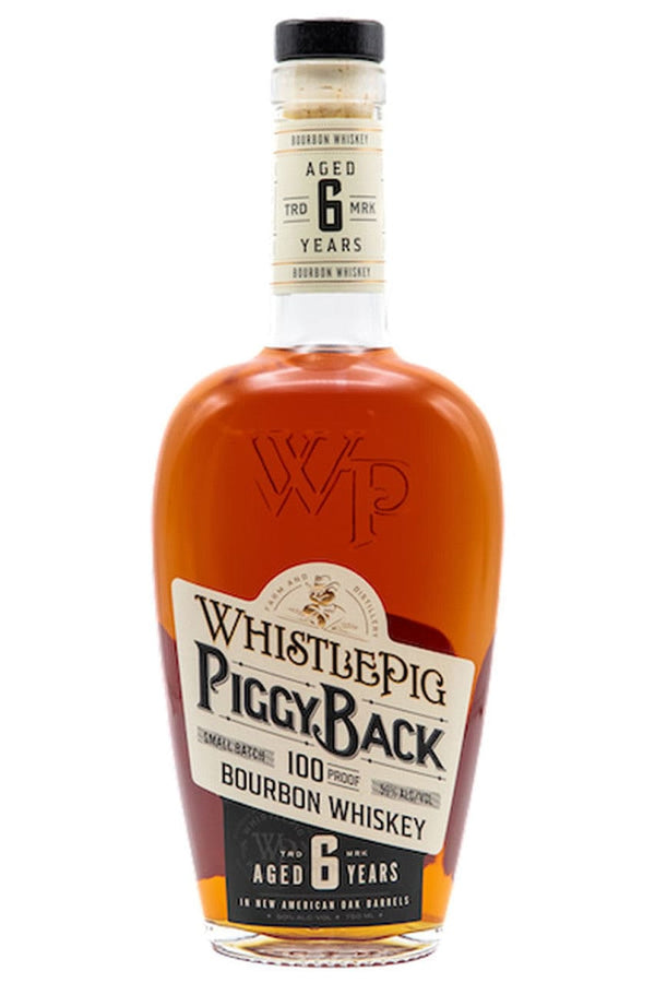 WHISTLE PIG PIGGYBACK 6YR BOURBON 100PF 750ML