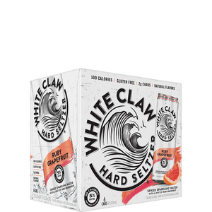 WHITE CLAW GRAPEFRUIT SELTZER -6pk CAN
