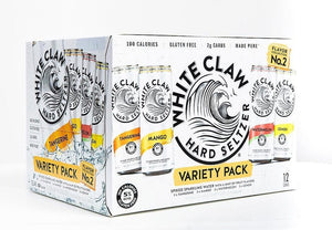 WHITE CLAW VARIETY PK #2 -12pk CAN