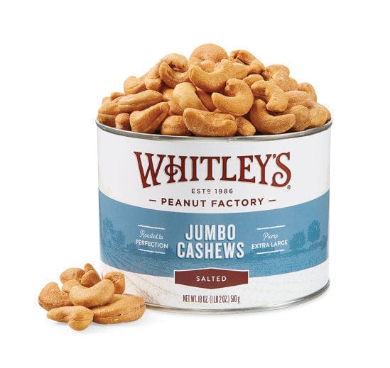 Whitleys Jumbo Cashews 12oz
