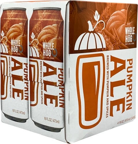 WHOLE HOG PUMPKIN ALE 4pk CAN