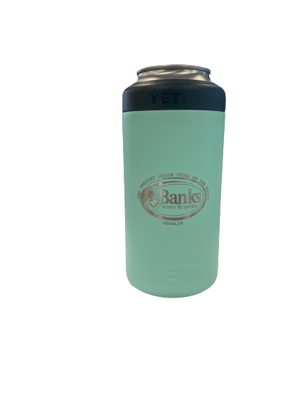 YETI BANKS 16OZ TALL CAN Aqua